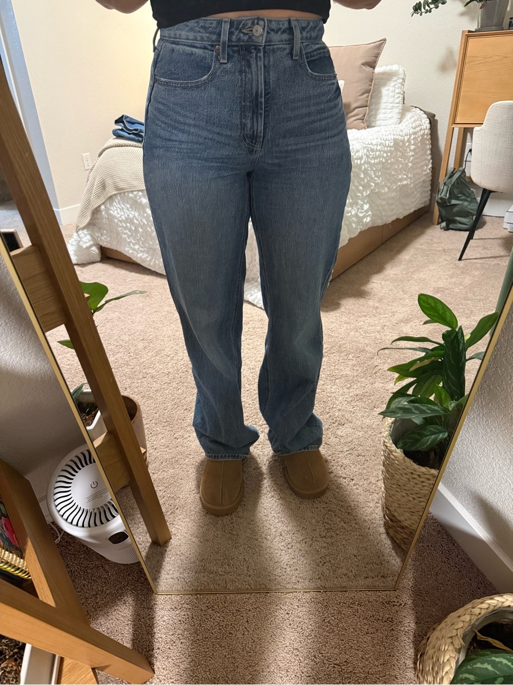 Old navy High-Rise wide Leg Women’s Jeans in Light Blue size 4 tall